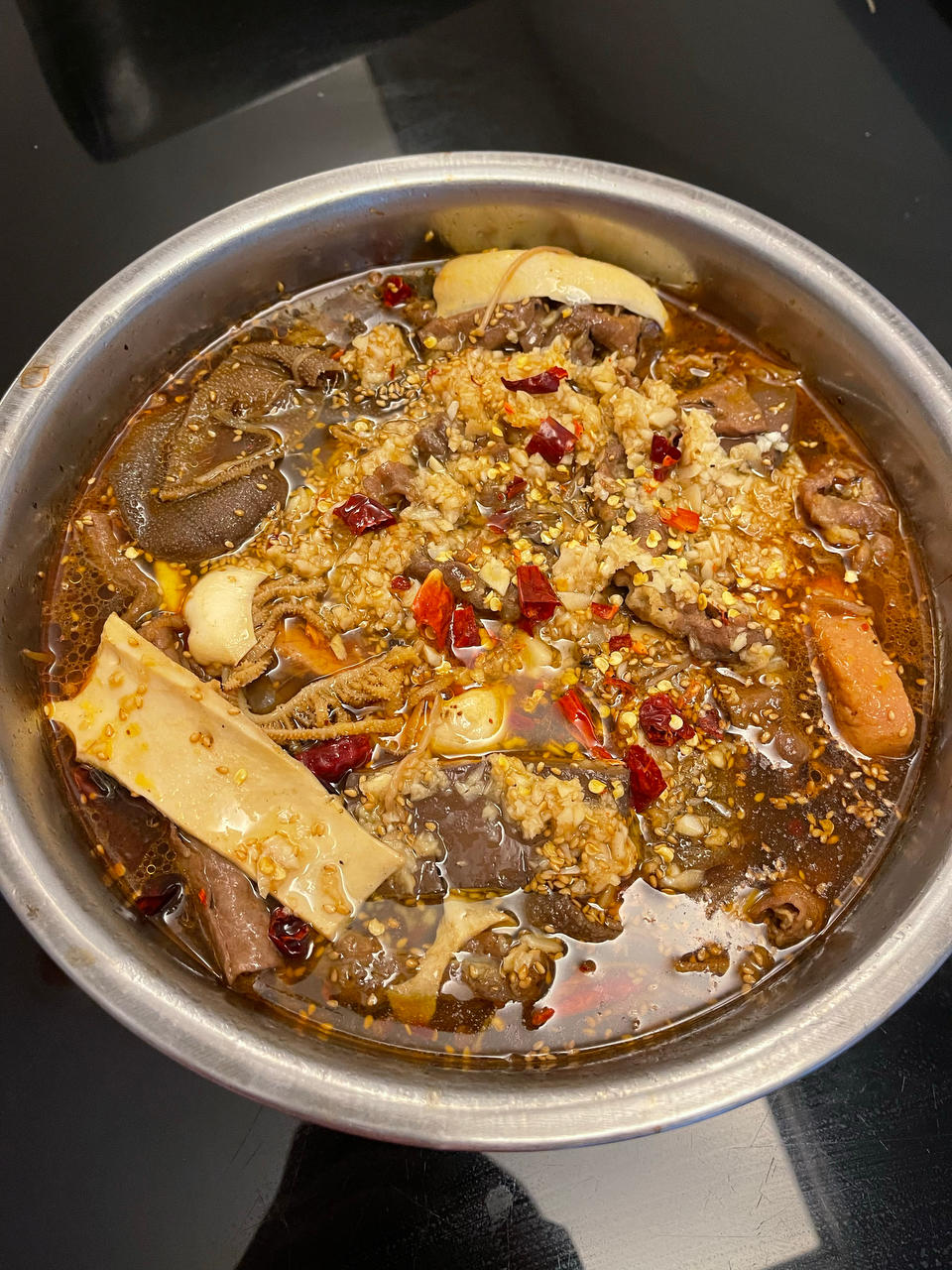 冬日火热暖胃🔥毛血旺