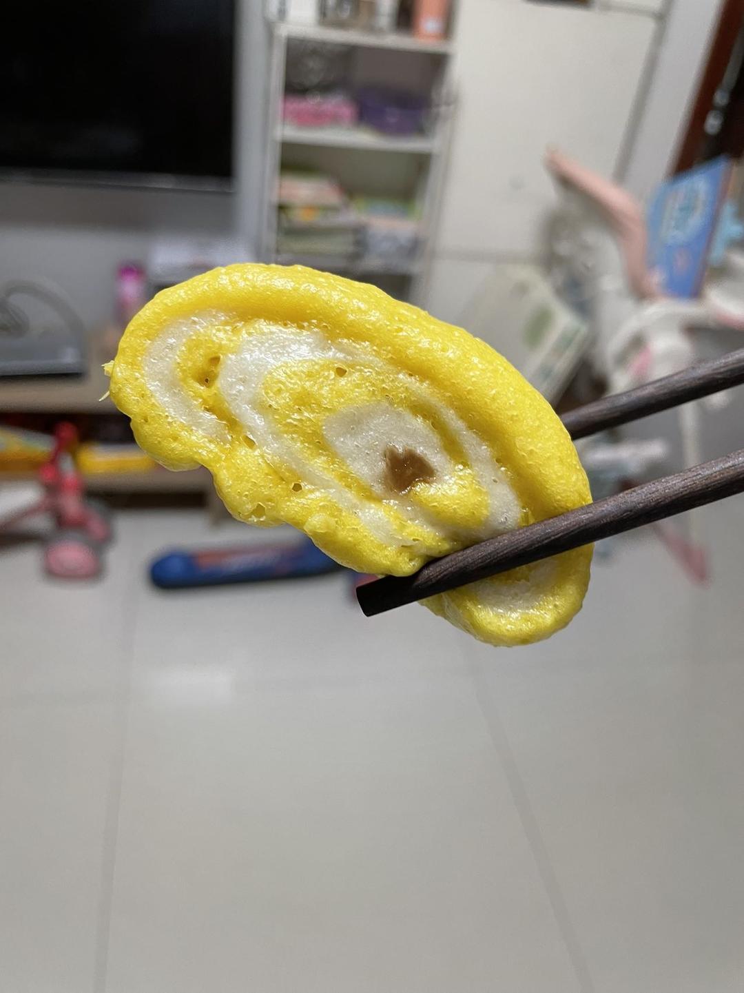 南瓜山药双色小馒头