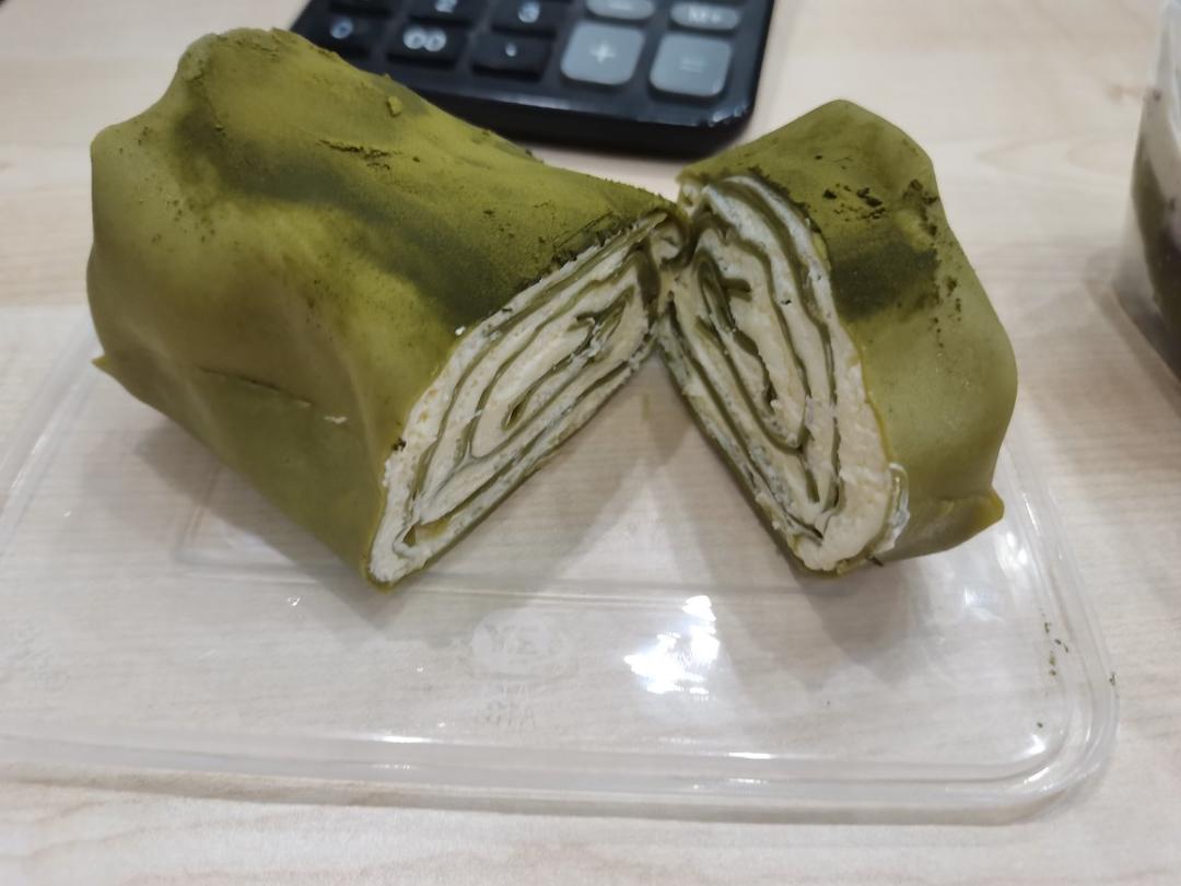 网红食谱│抹茶毛巾卷
