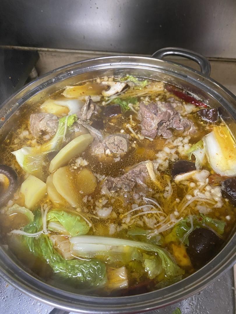 羊蝎子火锅