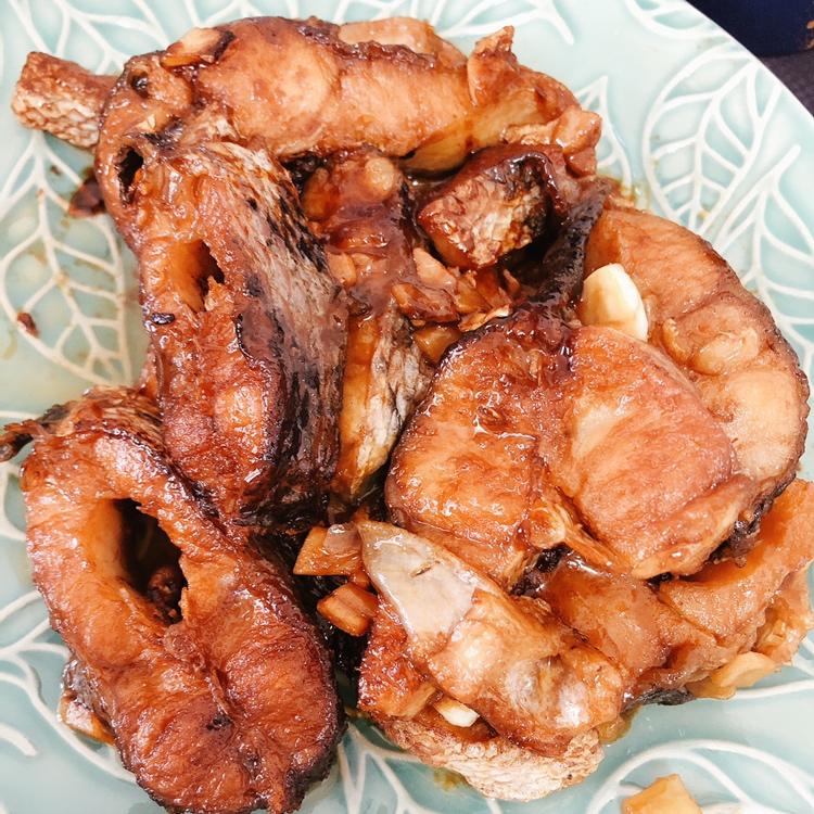 红烧黑鱼段