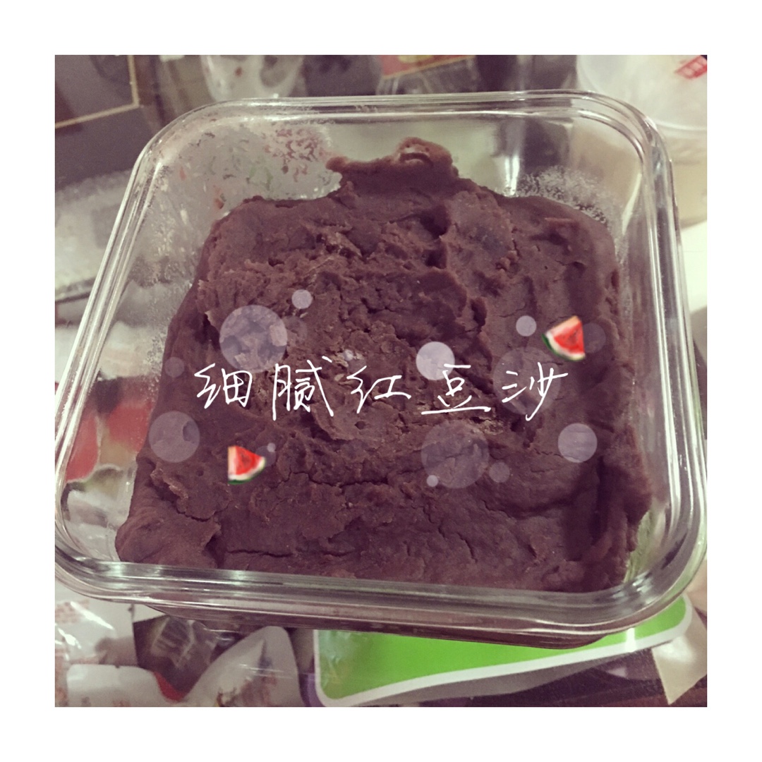 自制细腻红豆沙