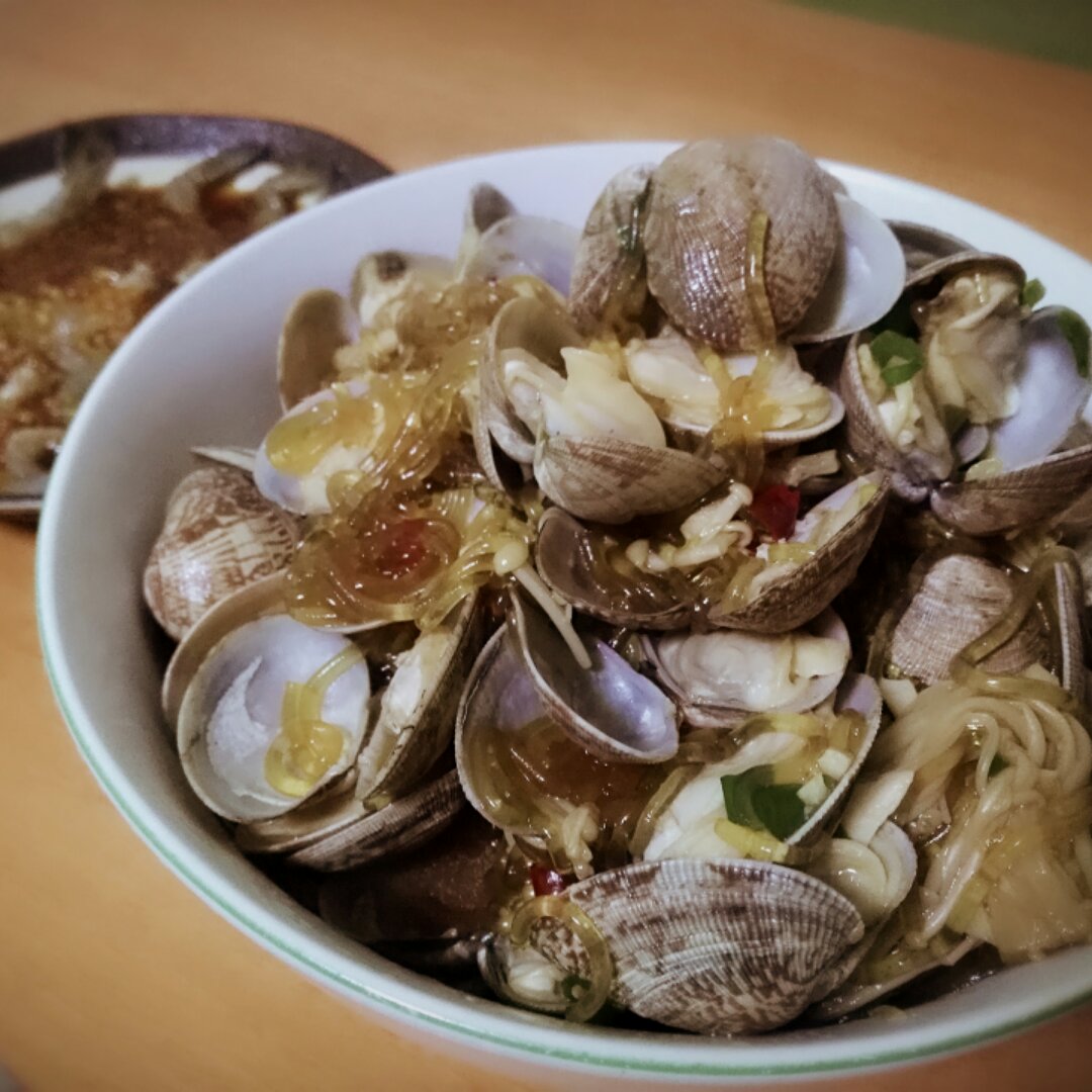 柠檬蒜蓉生卤虾