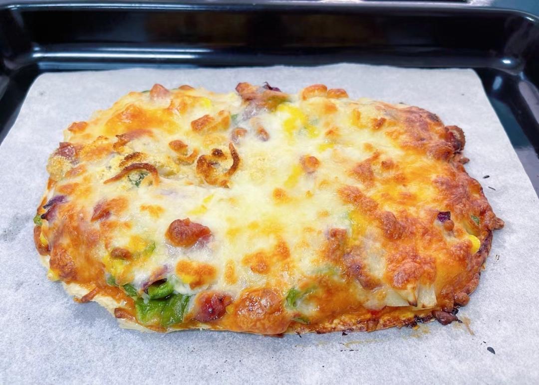卷饼版薄饼披萨🍕