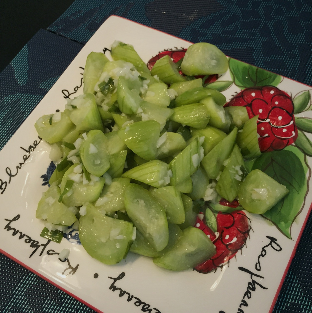 蒜蓉丝瓜