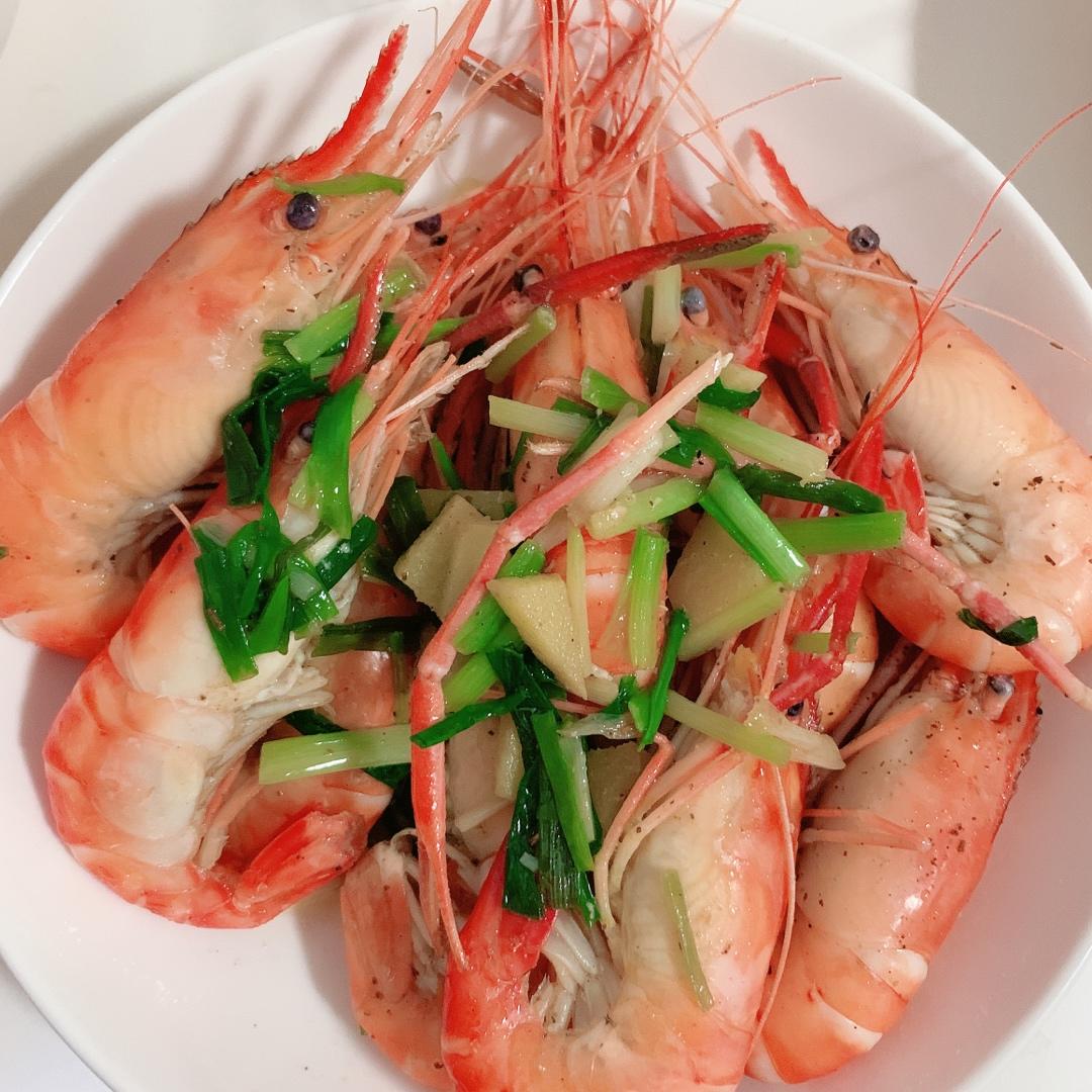 白灼罗氏虾（大头虾）