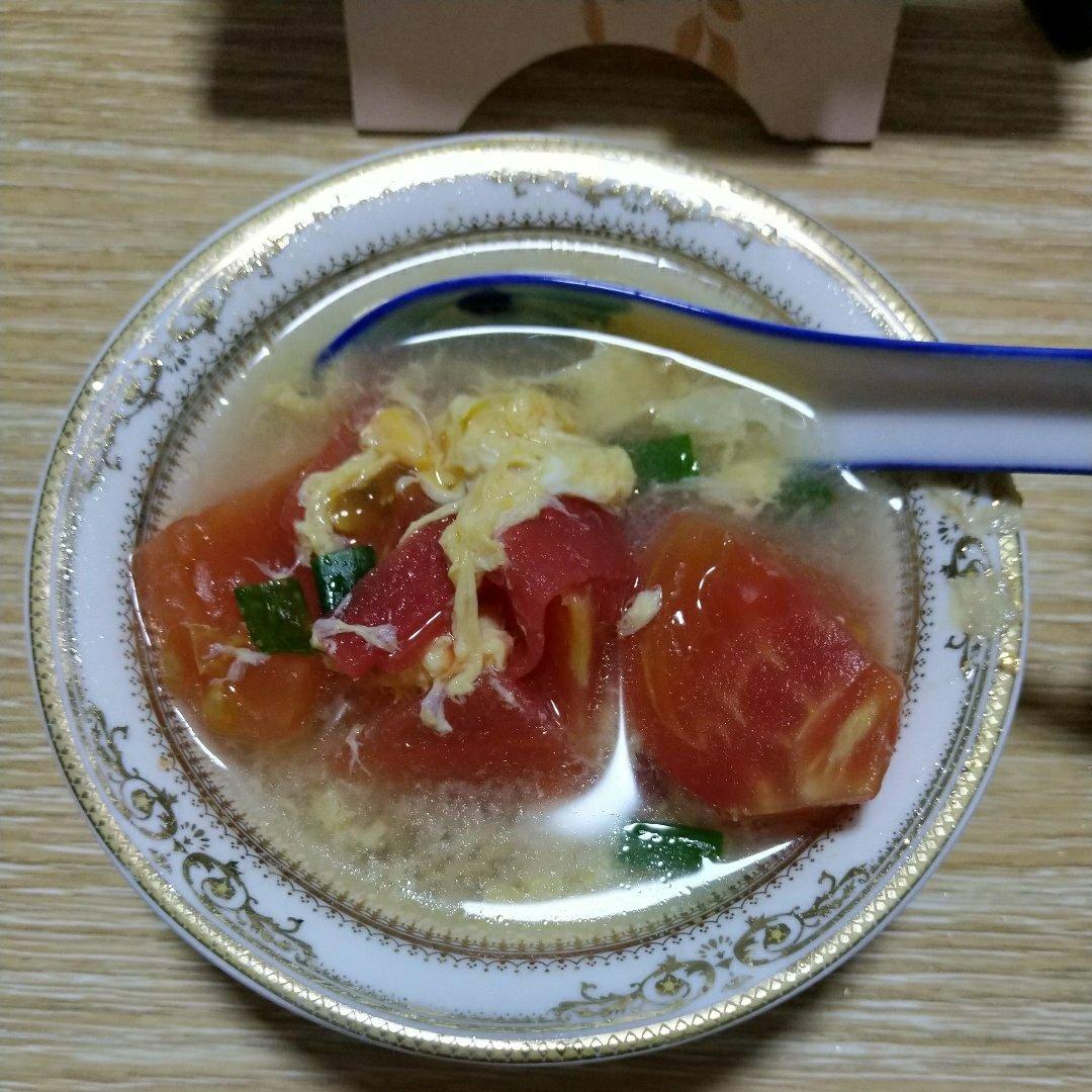 番茄蛋花汤