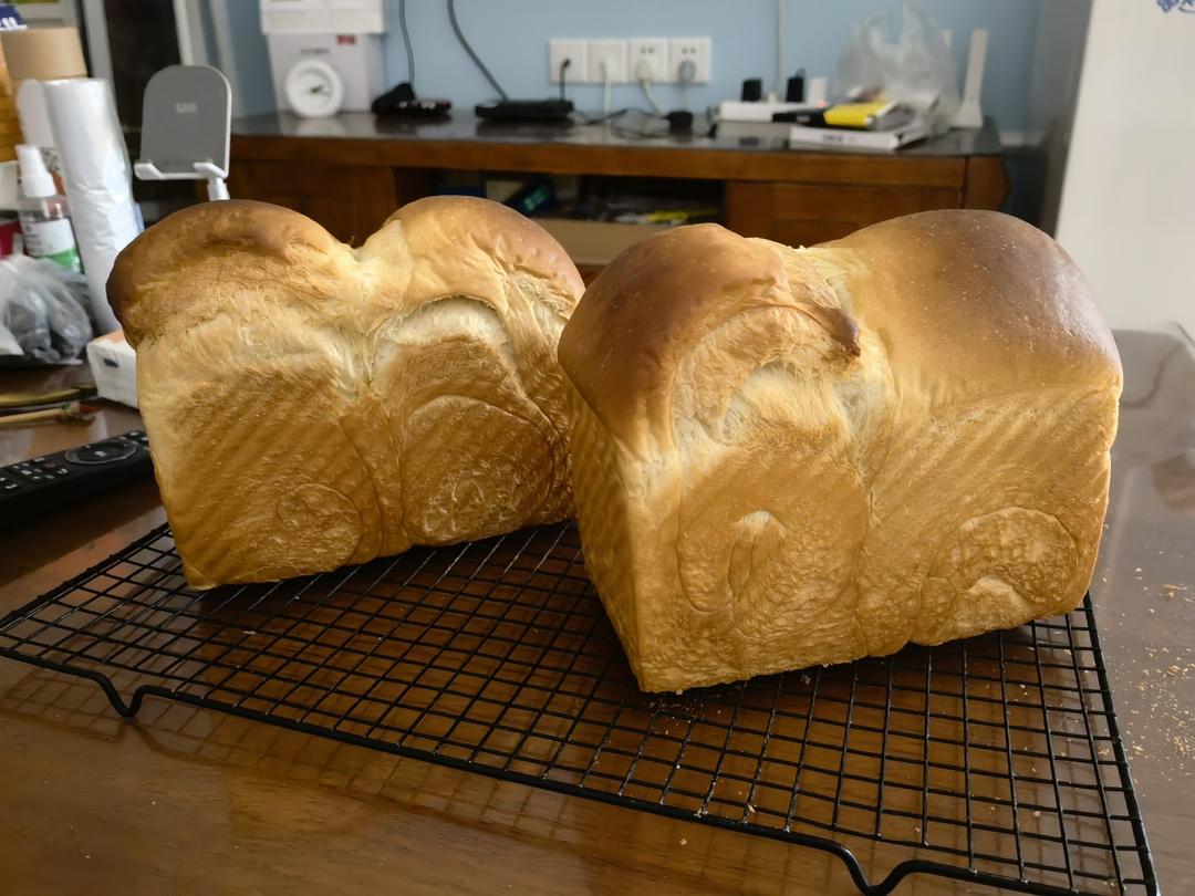 酸奶吐司（100%中种法）可以吃到酸奶的吐司