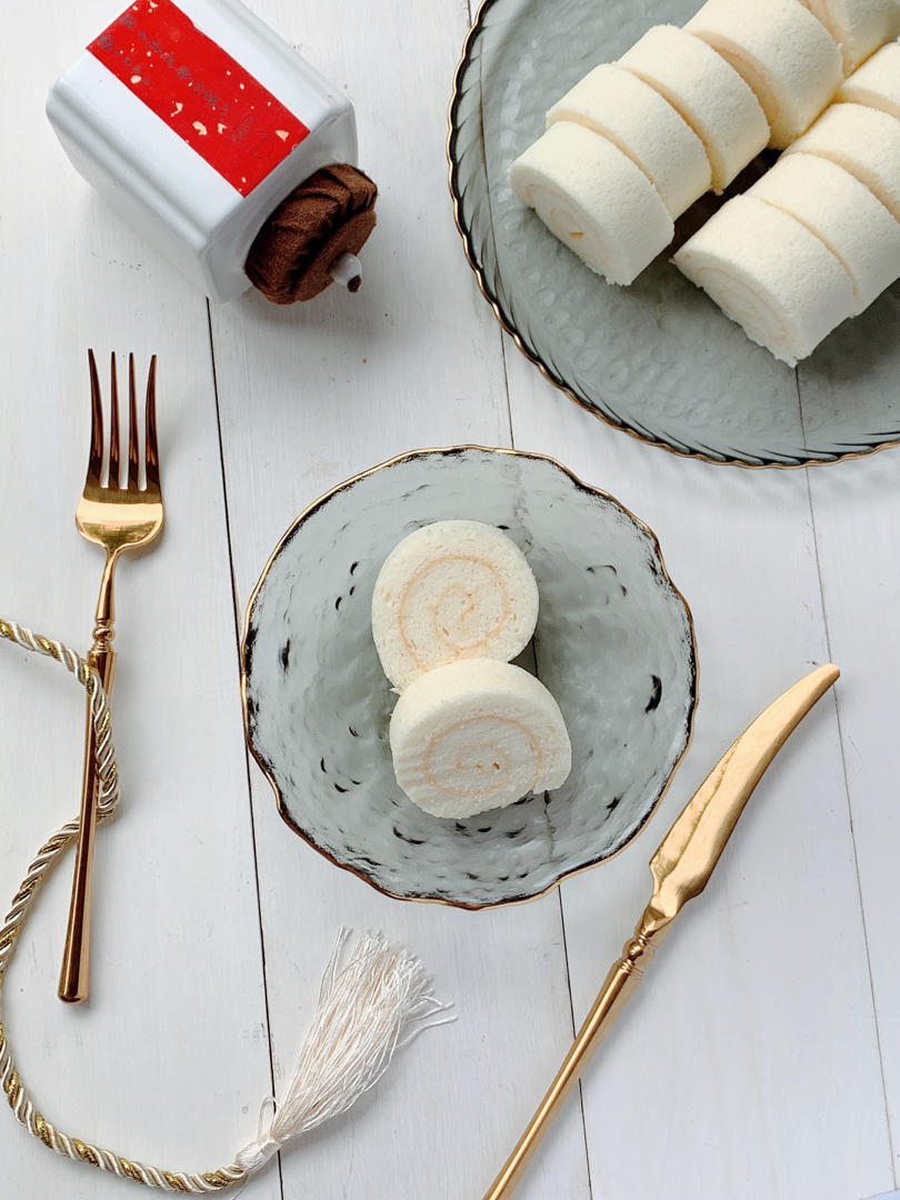 天使蛋糕卷【消耗蛋清】