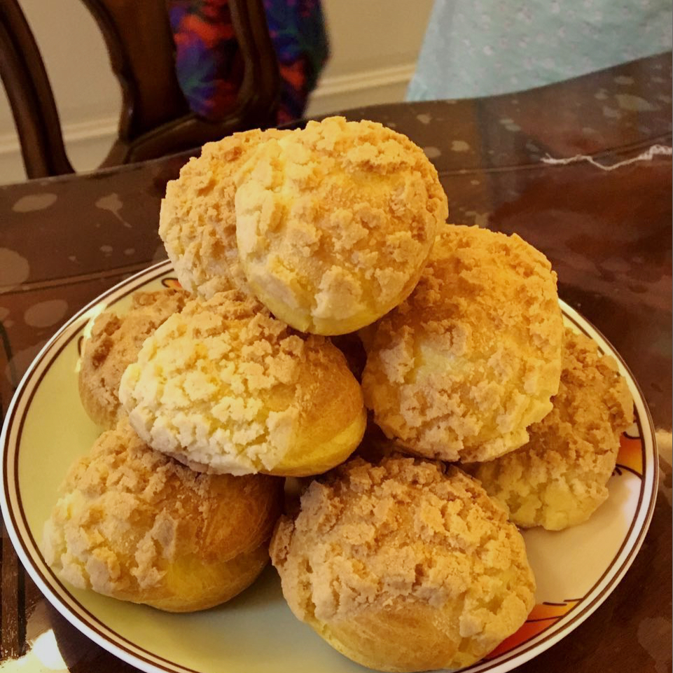 十分美味的酥皮泡芙