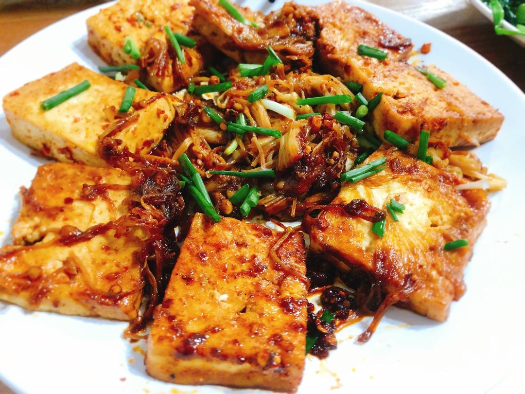 一锅到胃の香辣菇菇烧豆腐