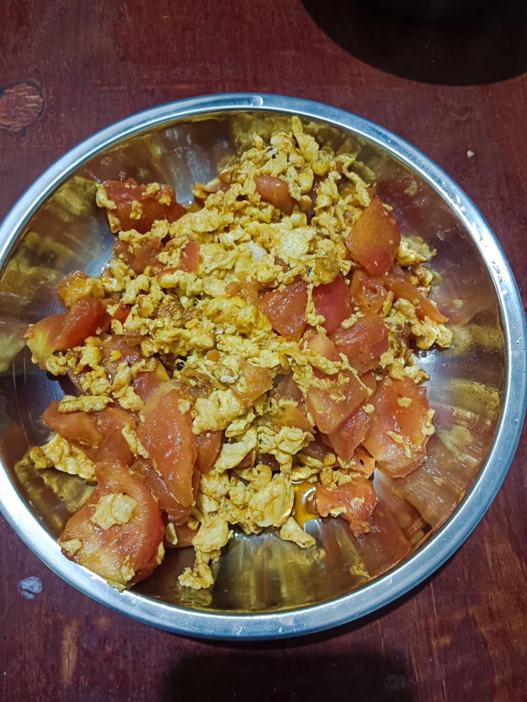 西红柿炒鸡蛋