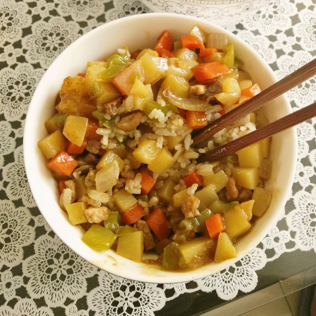 咖喱炒饭