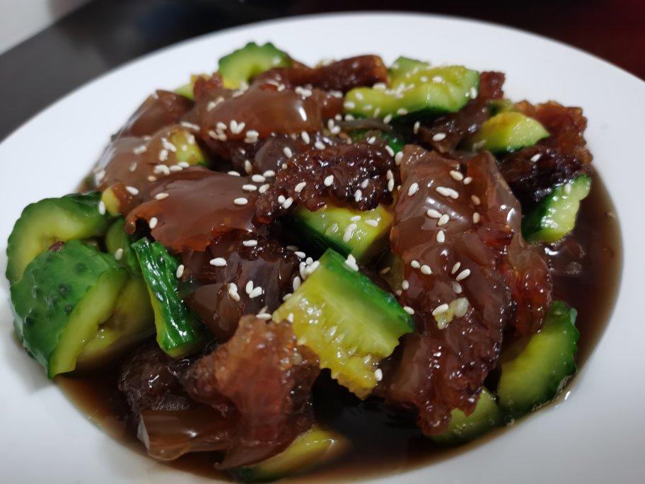 tt47做的黄瓜拌海蜇头