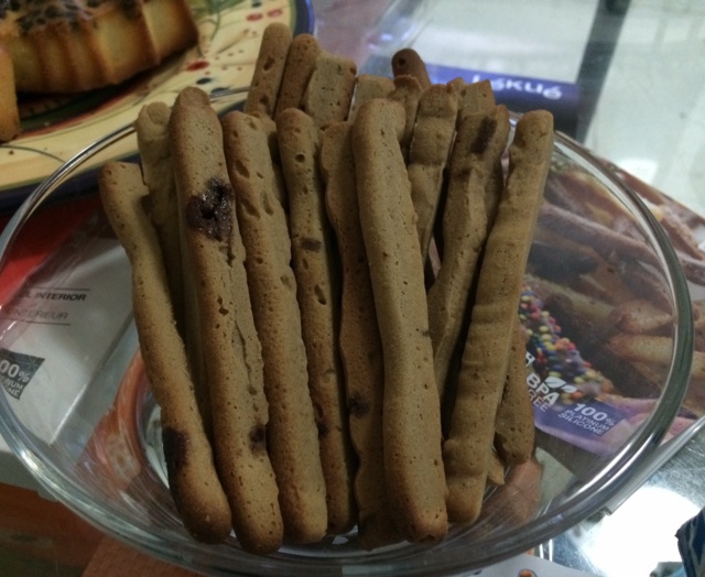 蔓越莓红糖手指饼干