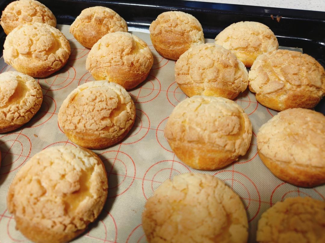 十分美味的酥皮泡芙
