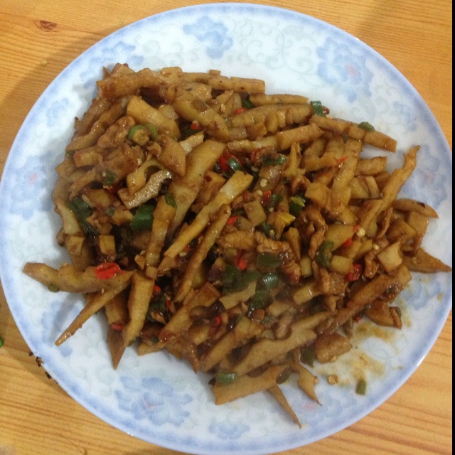 辣炒藕丁