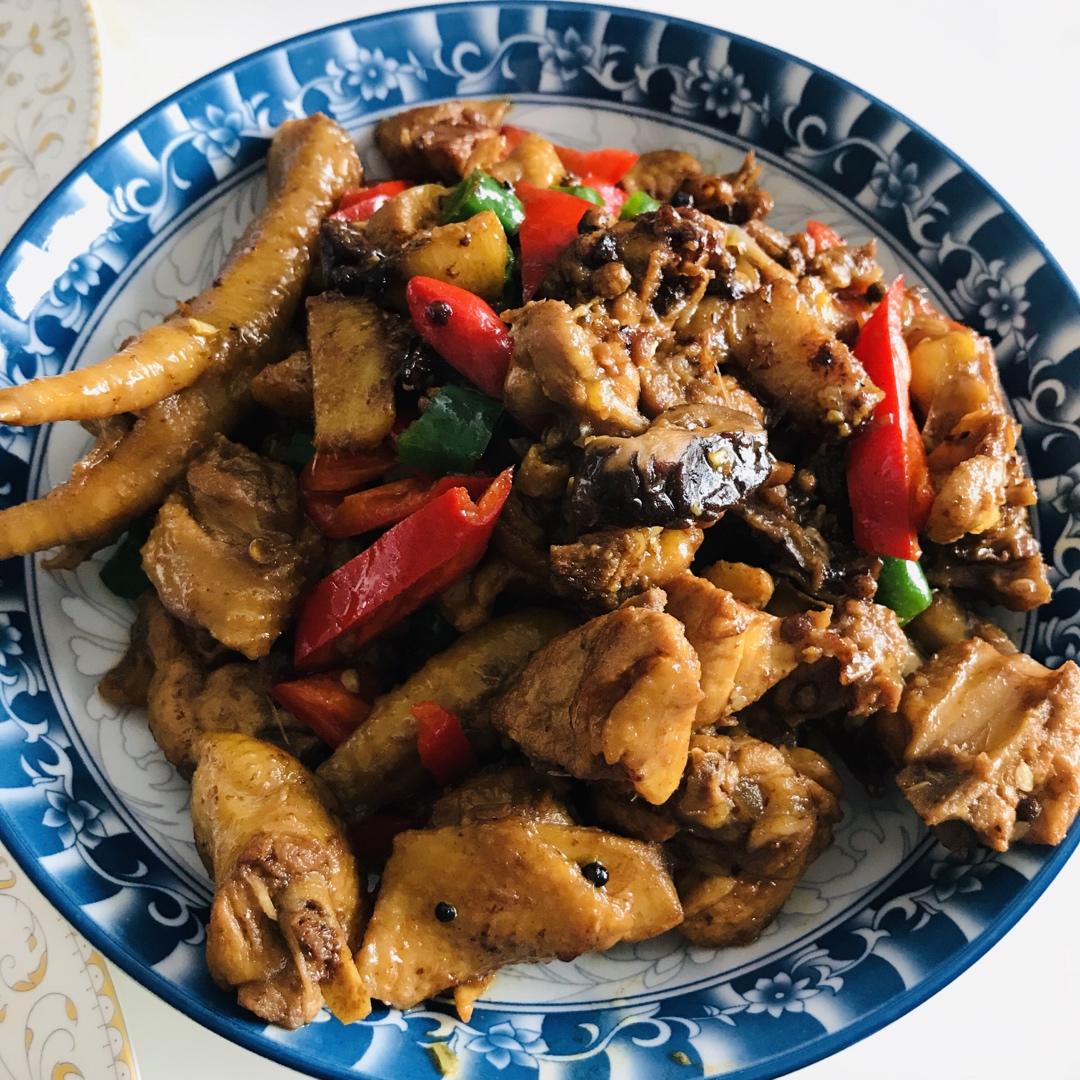 辣椒炒鸡（临沂家常）