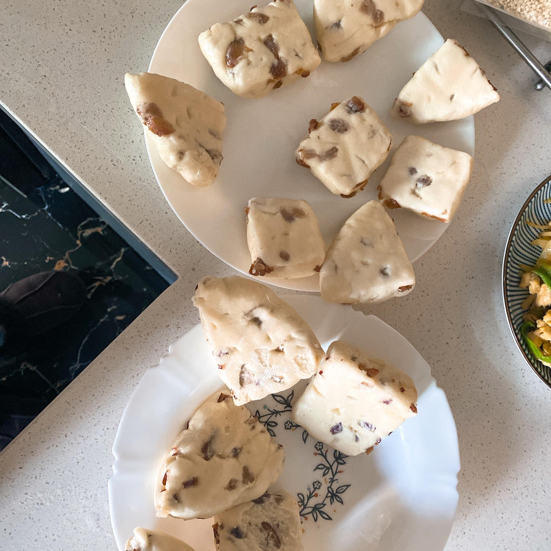 刀切枣馒头～超级简单又美味