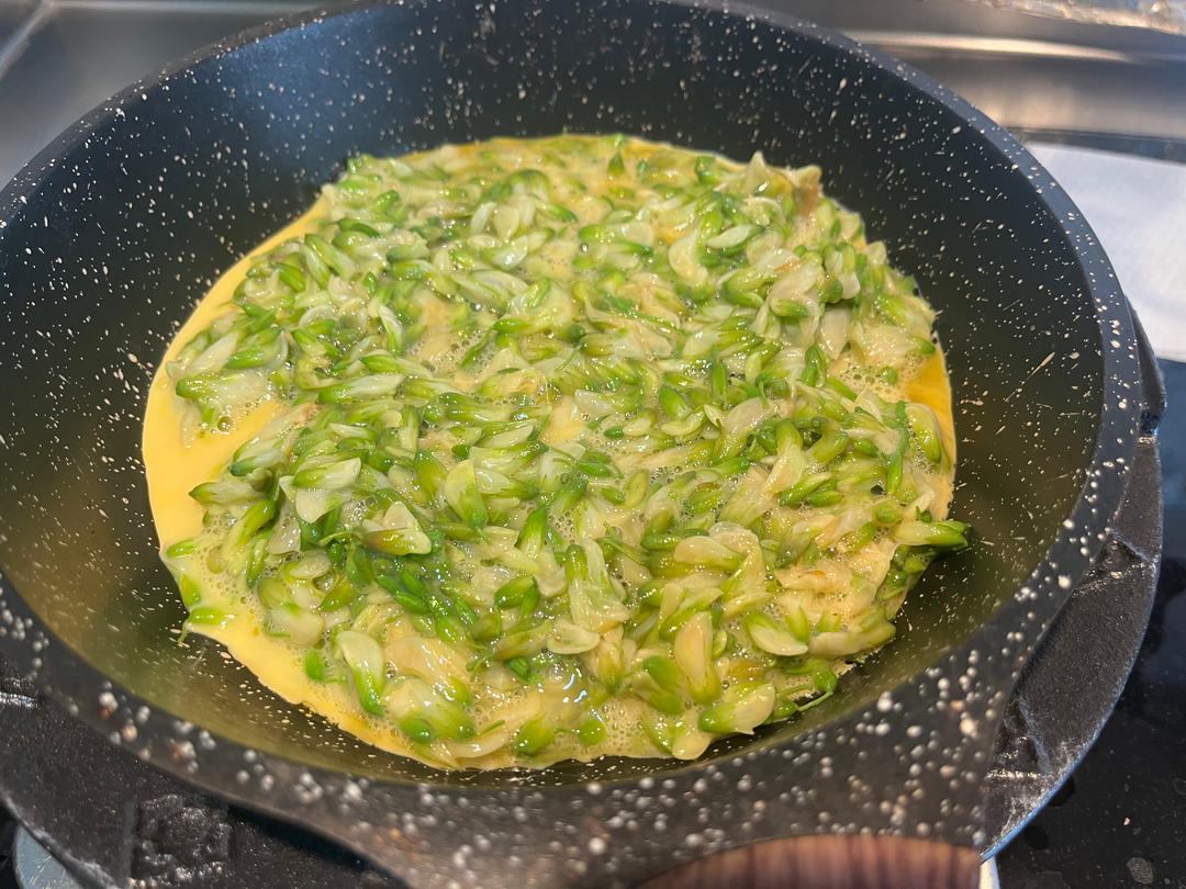 春日限定槐花炒鸡蛋