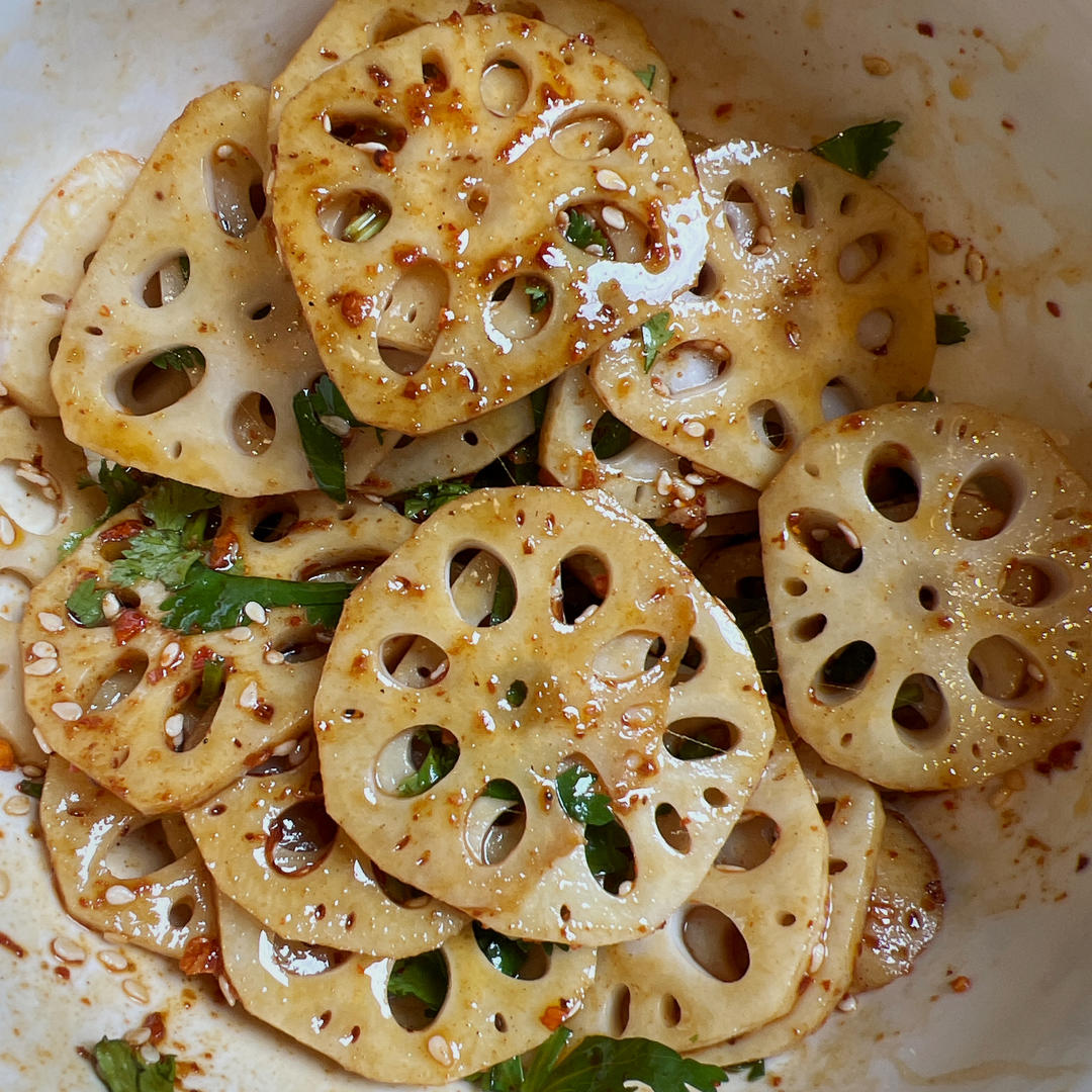 追剧解馋小吃 麻辣藕片