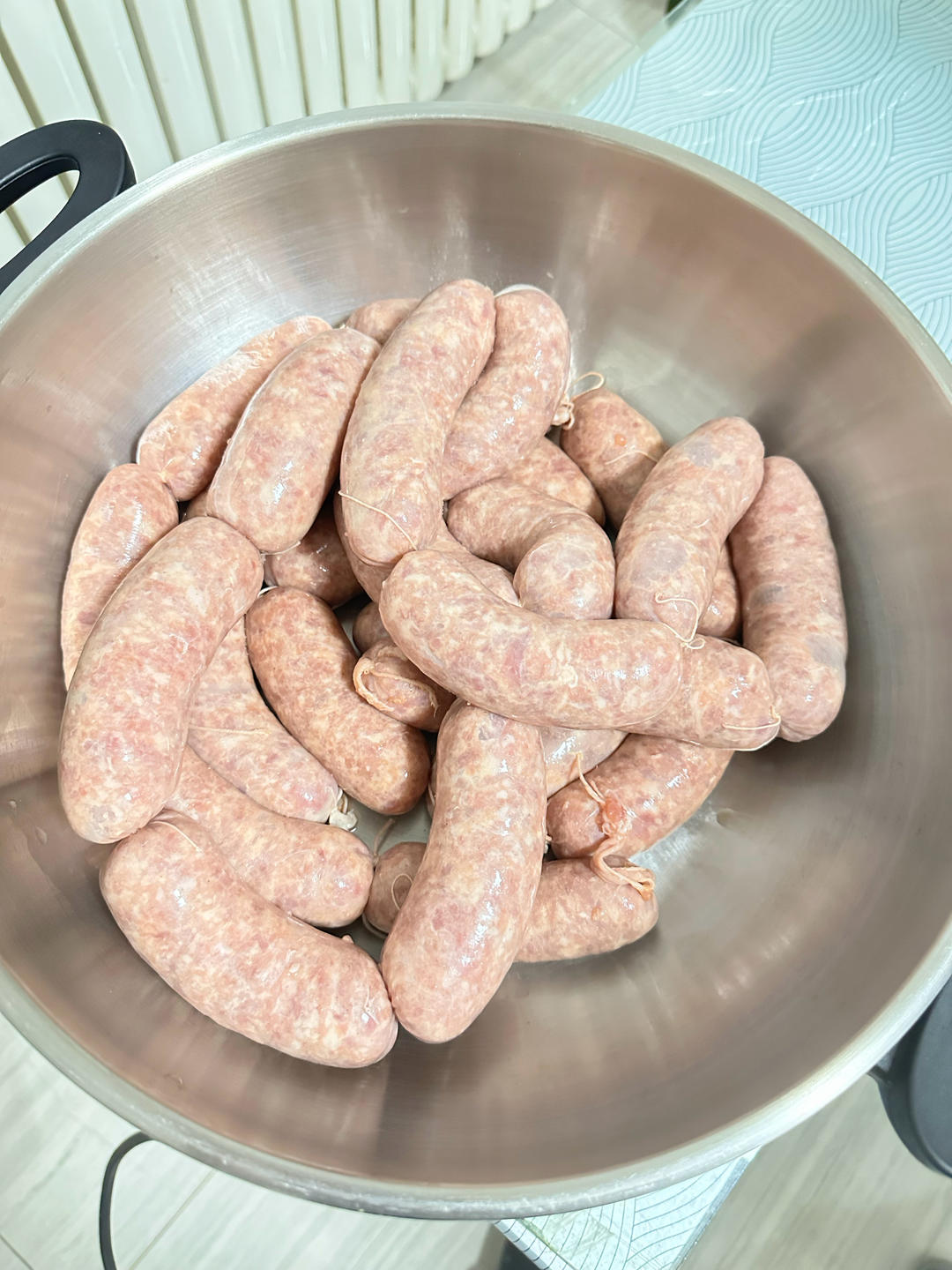 适合新手的黑胡椒脆皮肠 爆汁脆皮肠 台湾火山石烤肠  老少皆宜