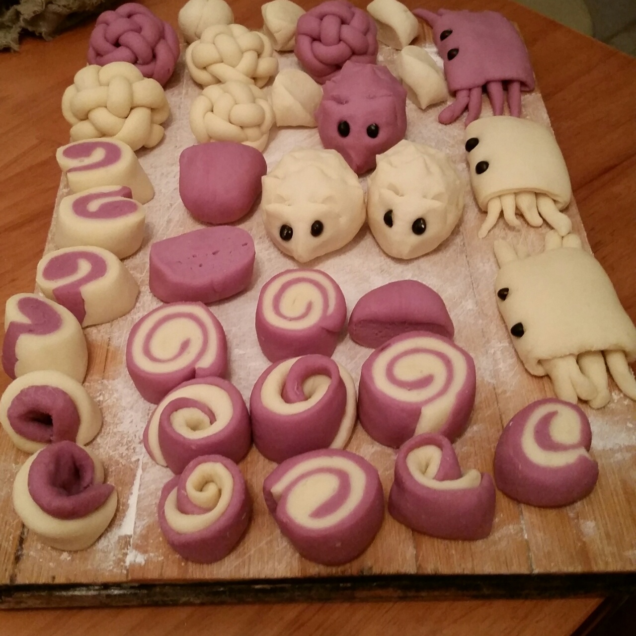 南瓜螃蟹馒头花样馒头