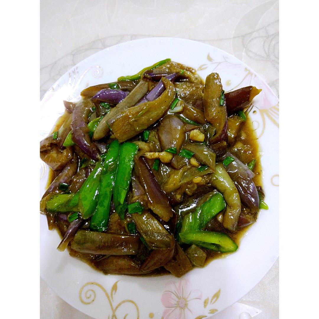 手机用户6216_w7xo做的清炒茄子(少油版)