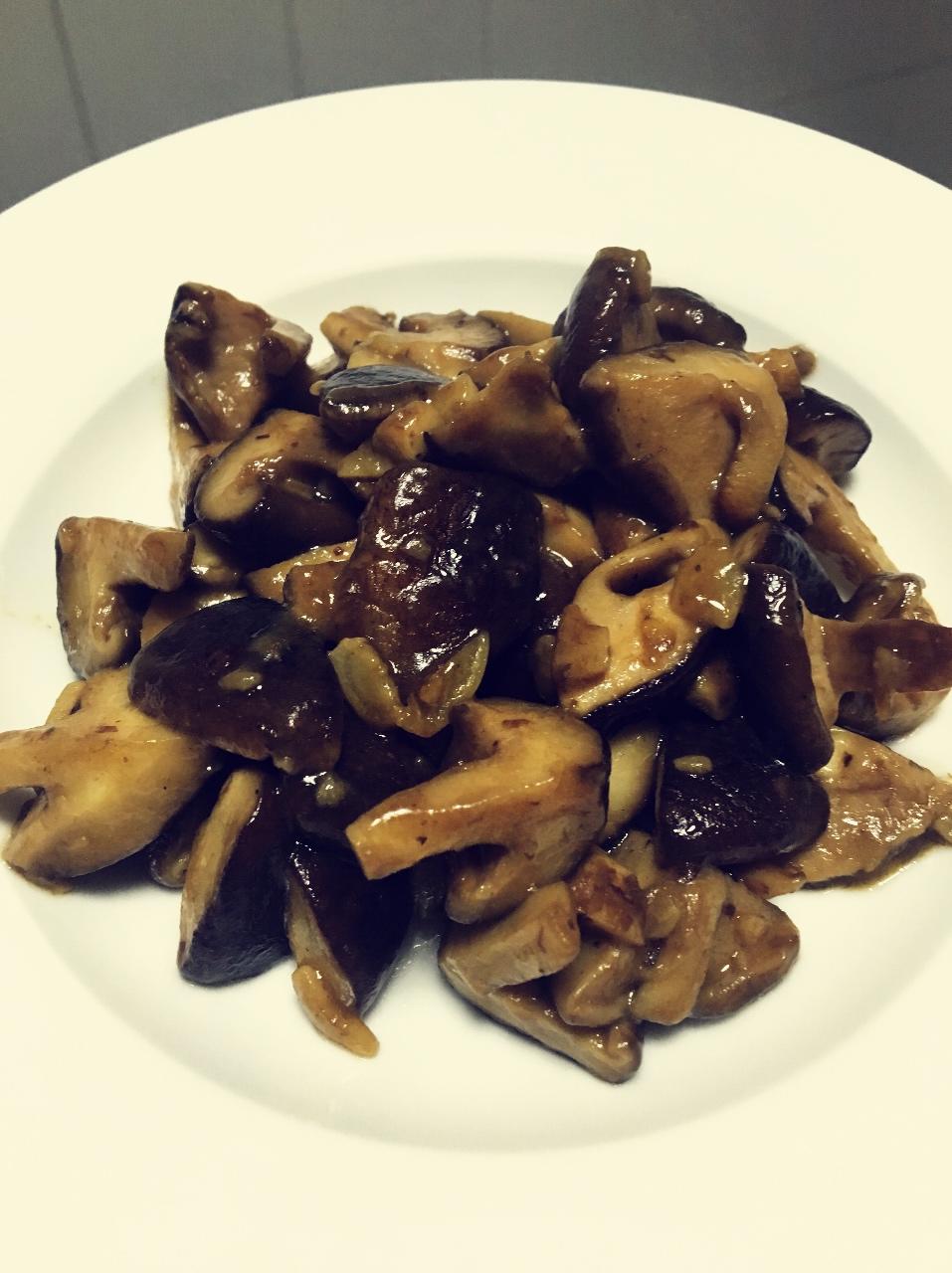 蚝油香菇