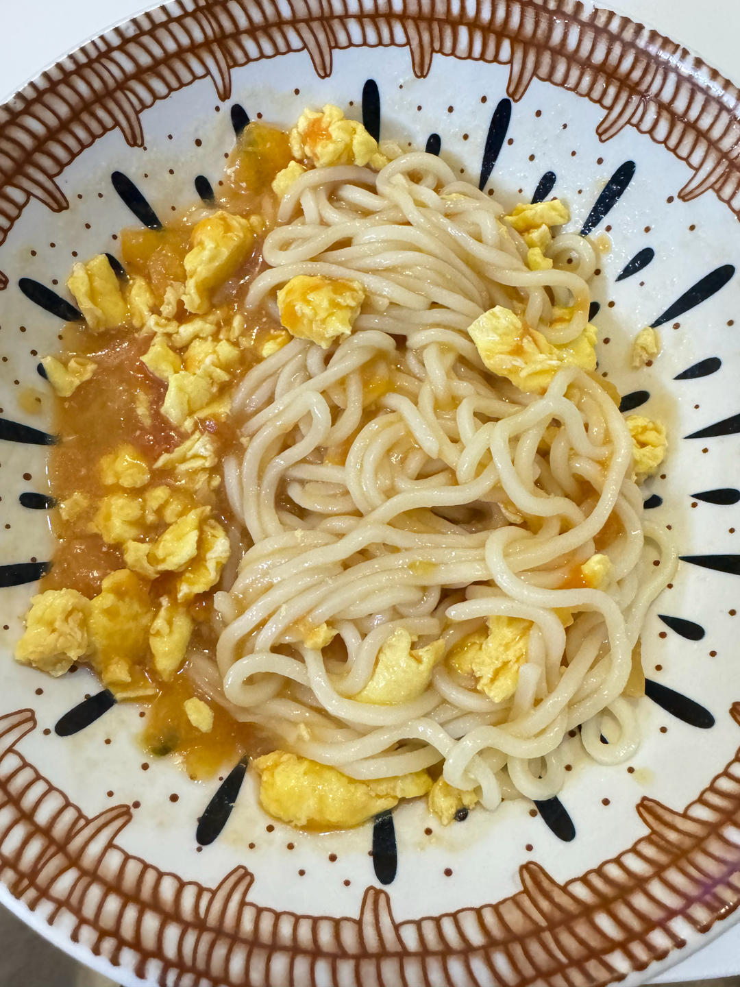 番茄鸡蛋打卤面