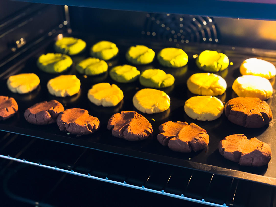 巧克力豆玛格丽特饼干🍪三种口味❗️入口即化，酥掉渣❗️