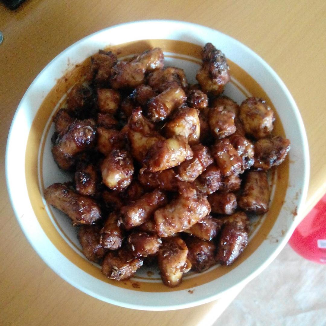 辣炒孜盐鸡脖子