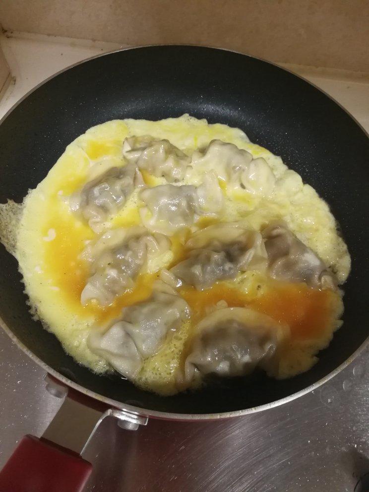 懒人快手抱蛋煎饺