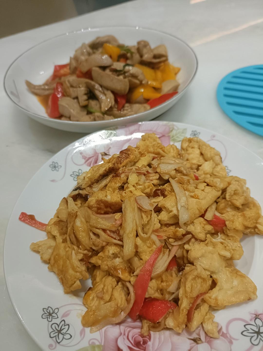 蟹柳炒蛋