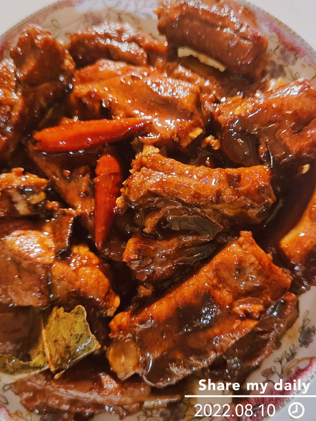 最简单的红烧排骨【你肯定会！！！】