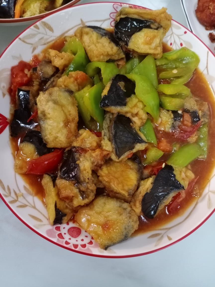 比饭馆好吃的烧茄子