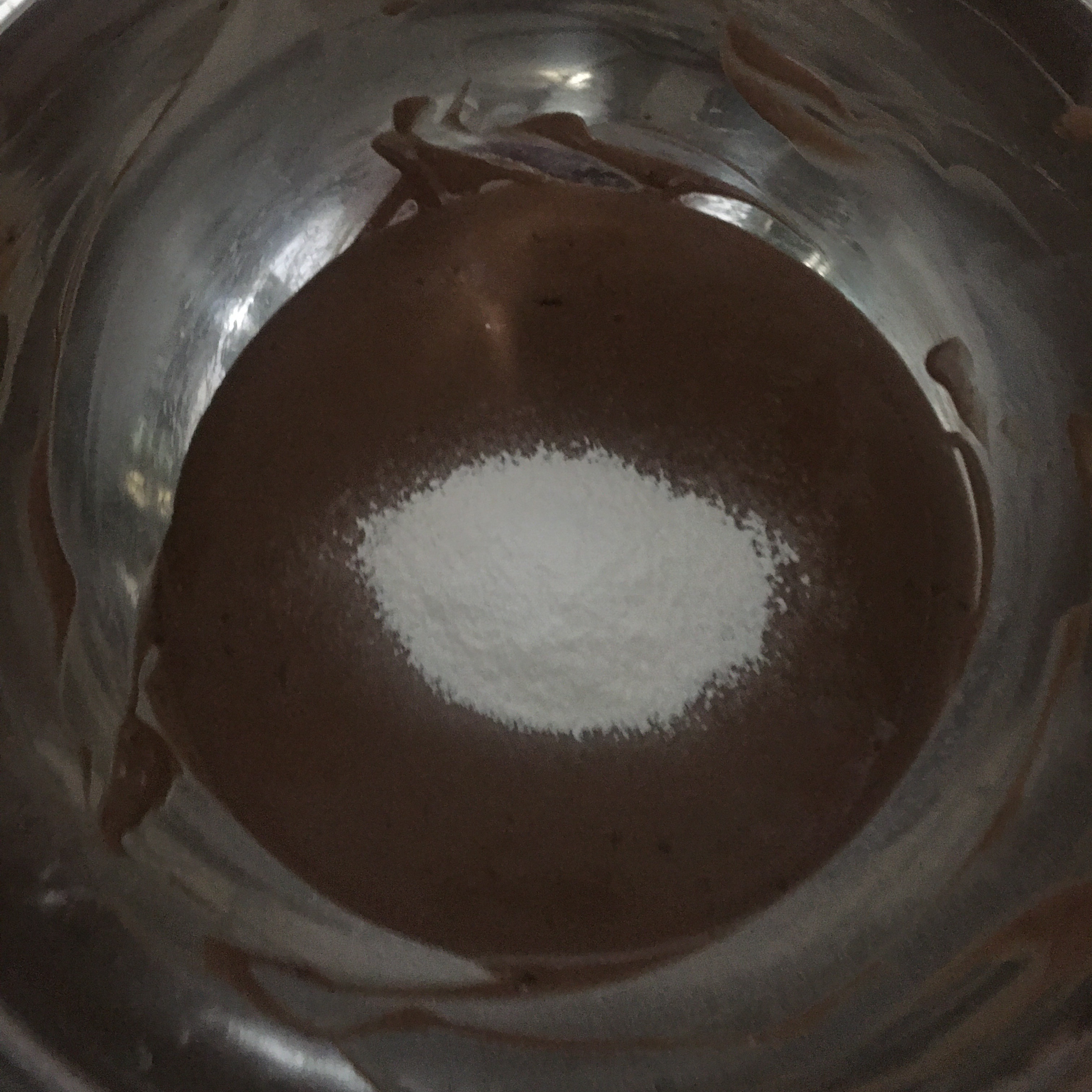 健康低脂、伪·北海道巧克力双层芝士蛋糕（六寸）的做法 步骤7