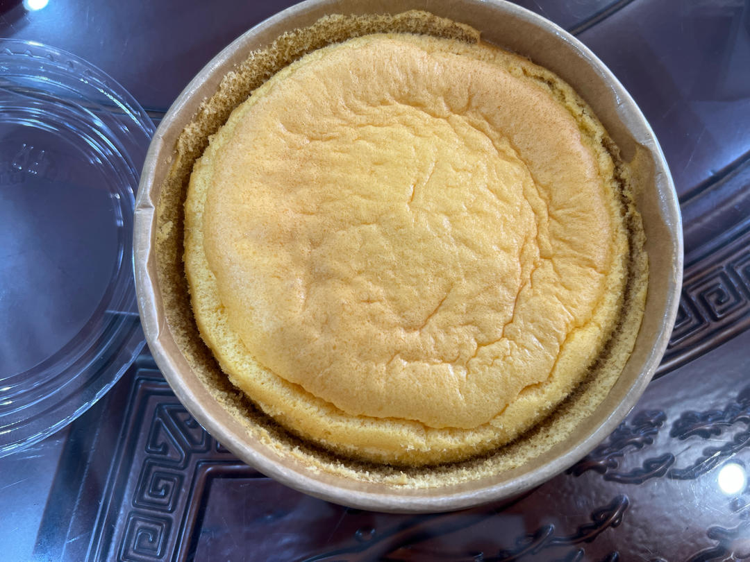 这空气炸锅古早蛋糕绝了🔥（7寸方）