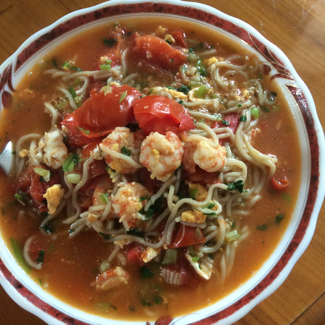 超级入味好吃的番茄鸡蛋面