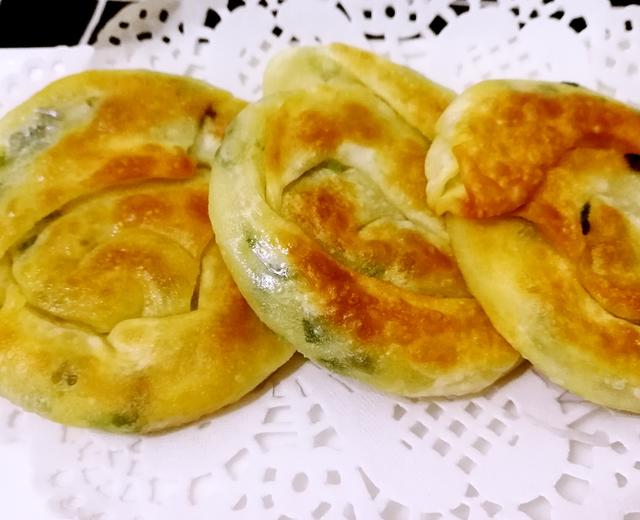 饺子皮版葱油饼