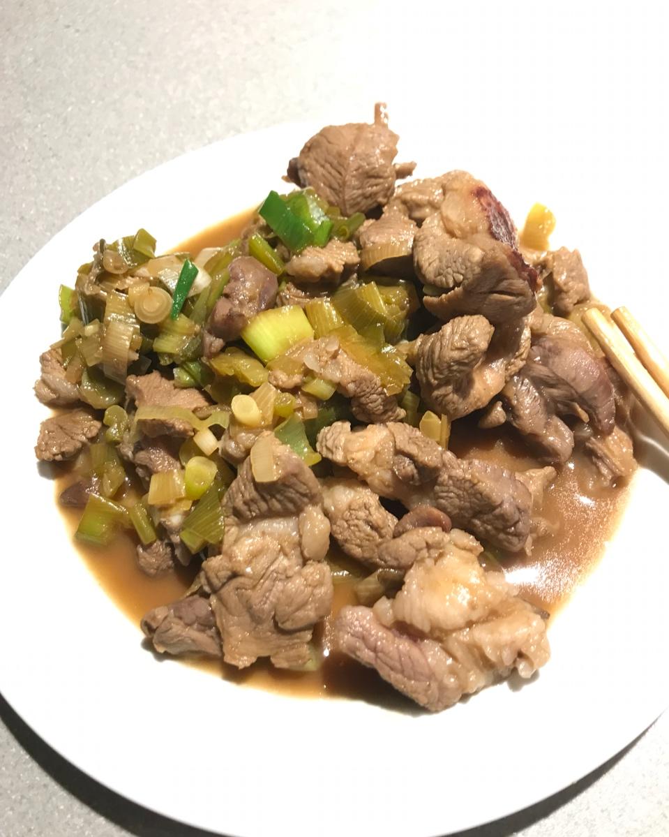 葱爆羊肉