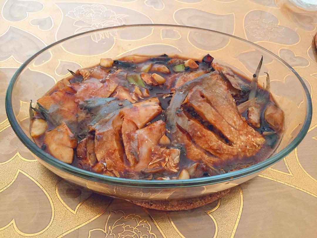家常红烧鲳鱼