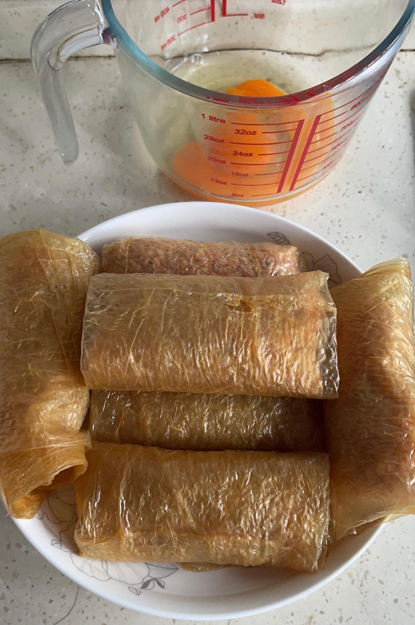 油豆皮包肉