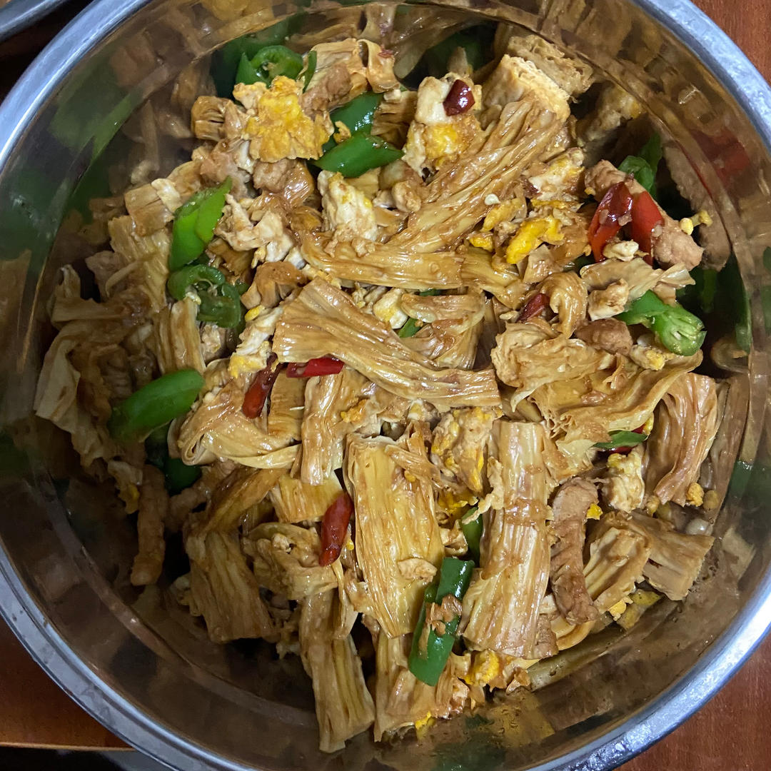 我的下饭神菜——腐竹炒蛋