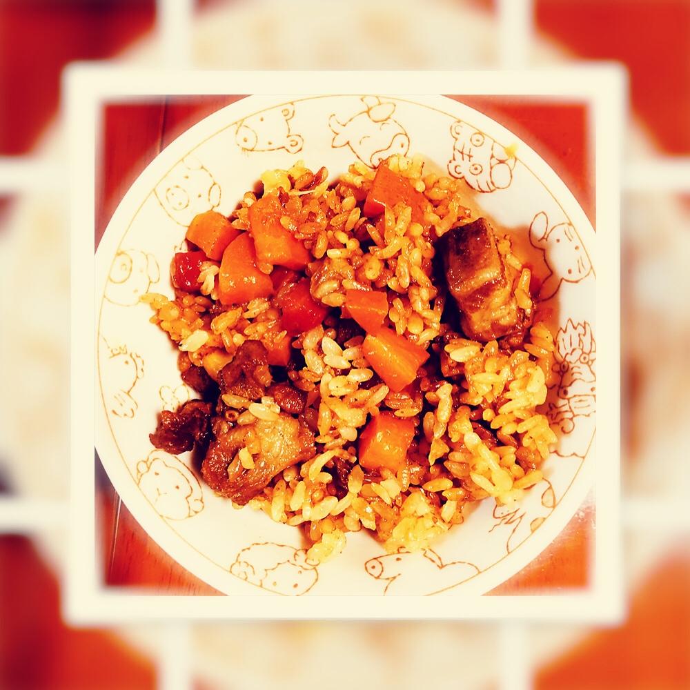手抓羊肉饭
