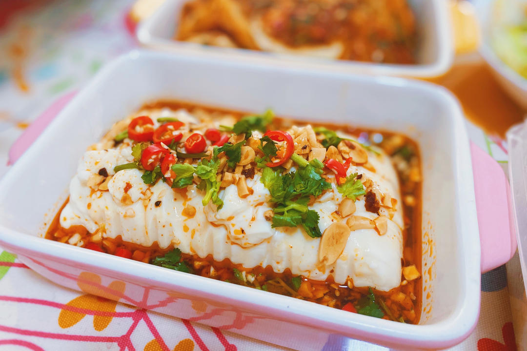 好吃的凉拌内酯豆腐