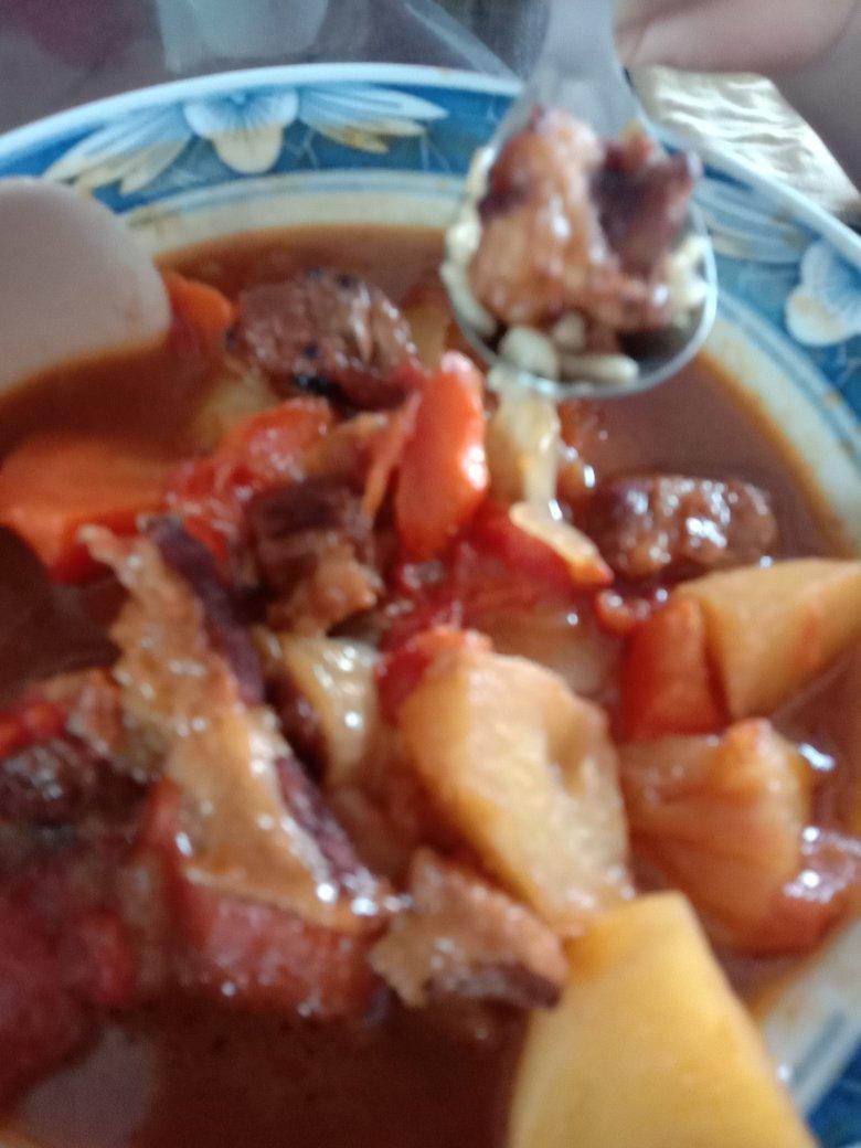 番茄土豆炖牛腩