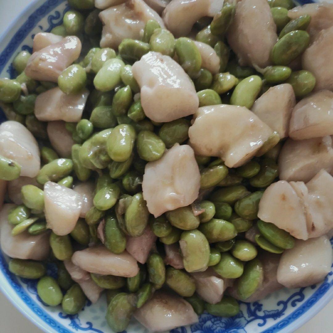 毛豆菱角米