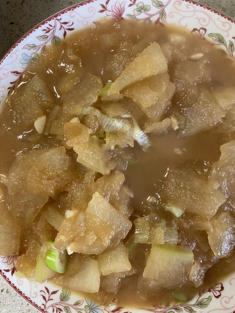 蚝油焖冬瓜