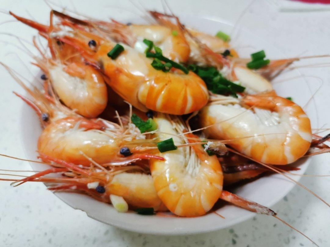 水煮大头虾